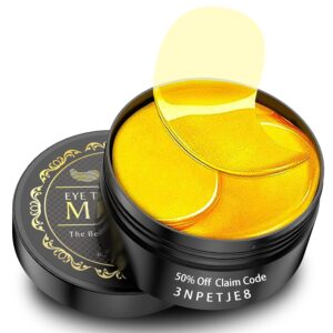 24K Gold Under Eye Patches